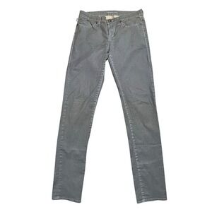 Rock & Republic Women's Gray Straight Jeans Size 8 Mid‎ Rise 5-Pocket